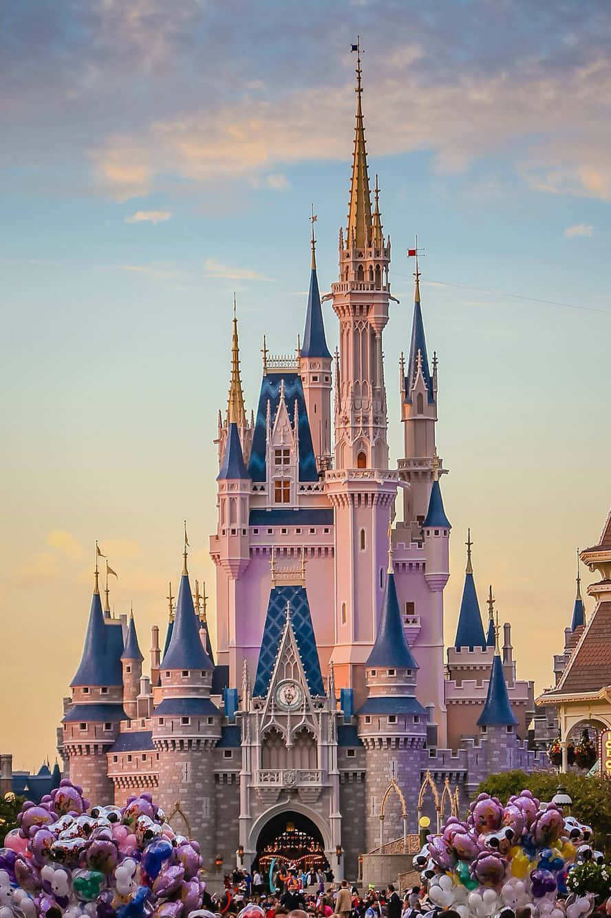 Disney World Cinderella Slot Iphone Baggrund Wallpaper