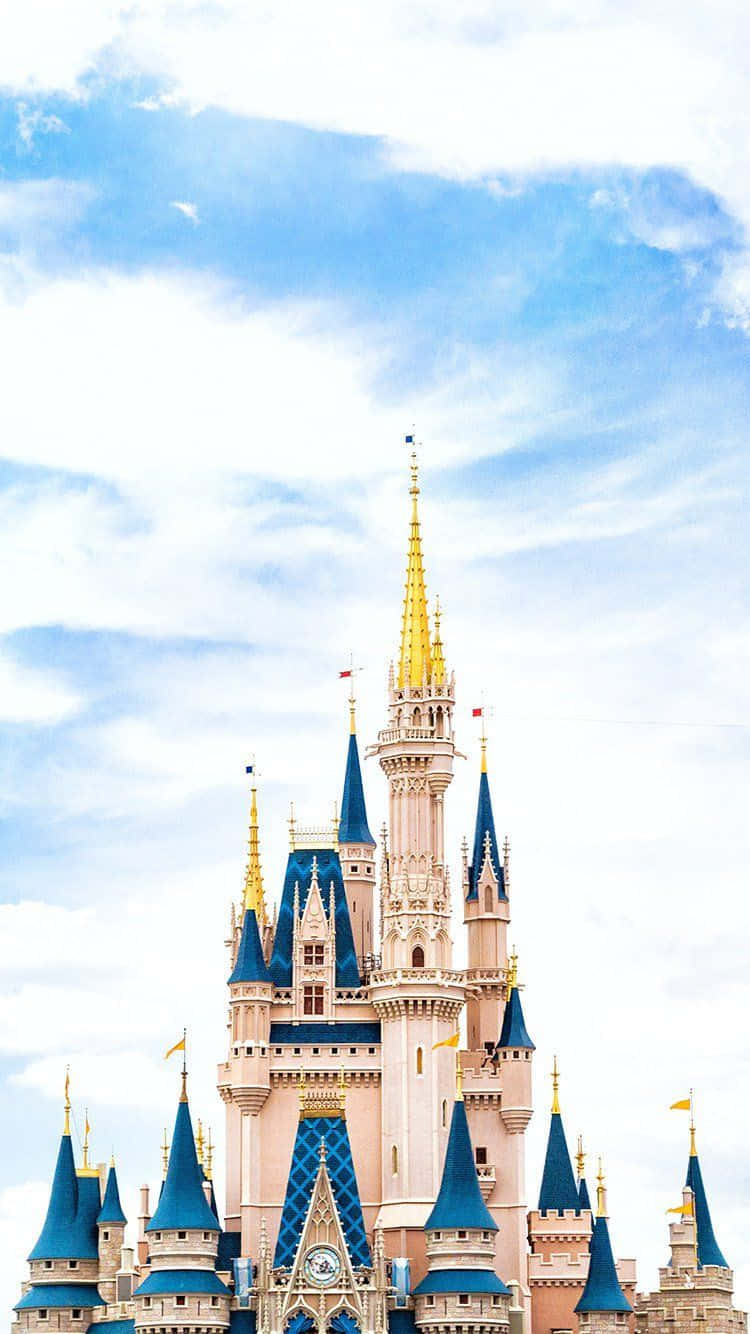 Udforsk Disney World i al sin pragt på din iPhone! Wallpaper