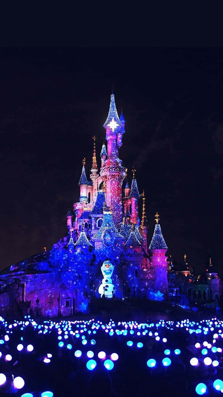 !Kom og udforsk Disney World på din iphone! Wallpaper