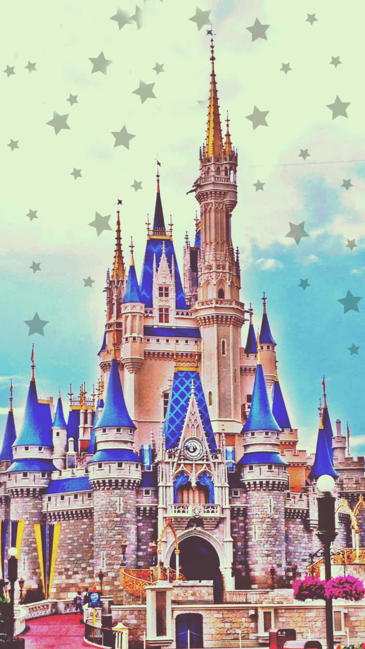 Disfrutade Las Maravillas Mágicas De Disney World En Cualquier Lugar Con Un Iphone. Fondo de pantalla