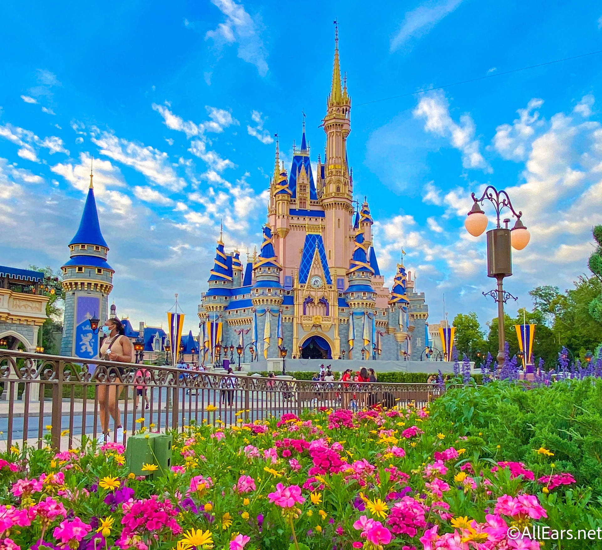 Disneyworld Magic Kingdom (el Reino Mágico De Disney World) Fondo de pantalla