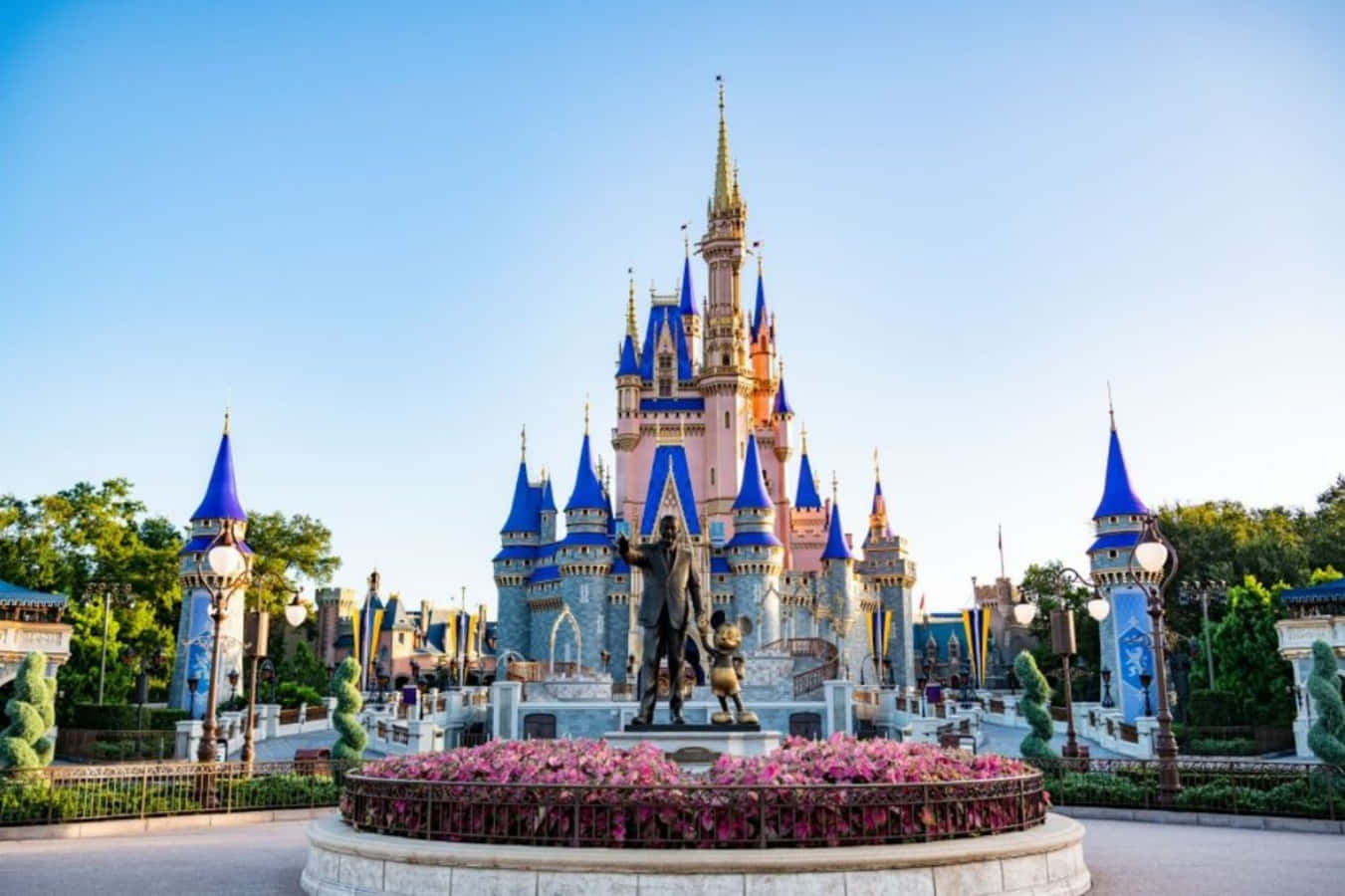 Cinderella Castle In Disney World