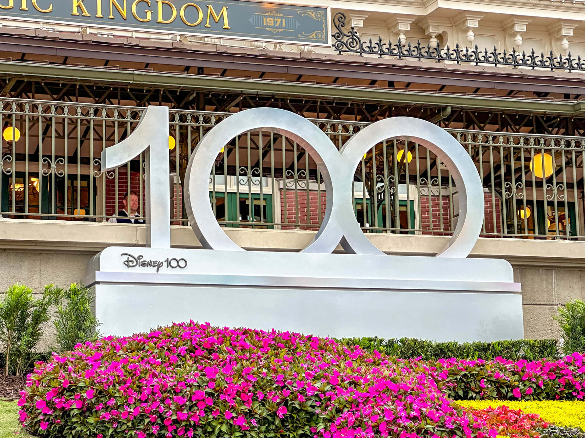 Disney100 Celebration Signat Magic Kingdom Wallpaper