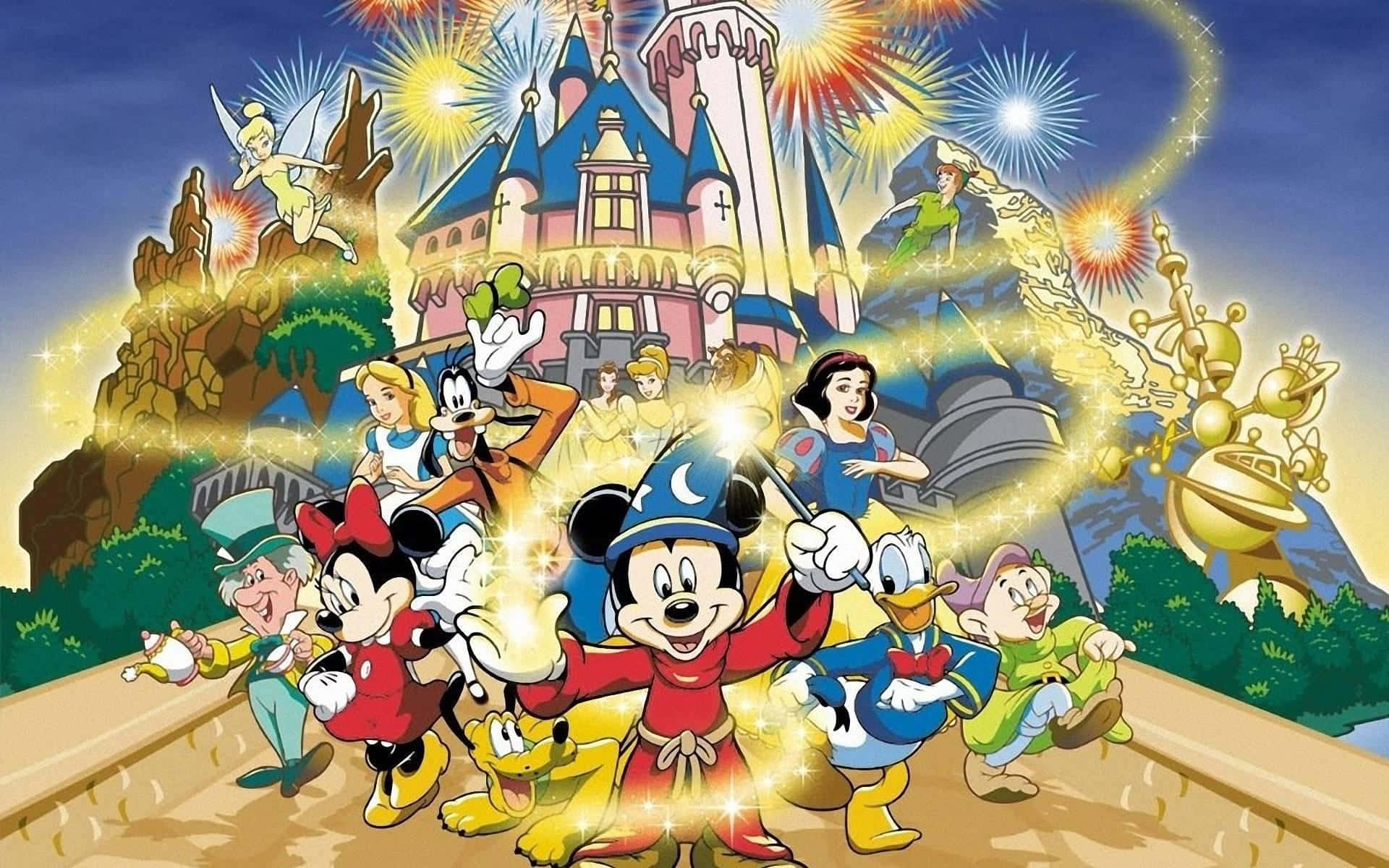 Erkundedie Magische Welt Von Disneyland.