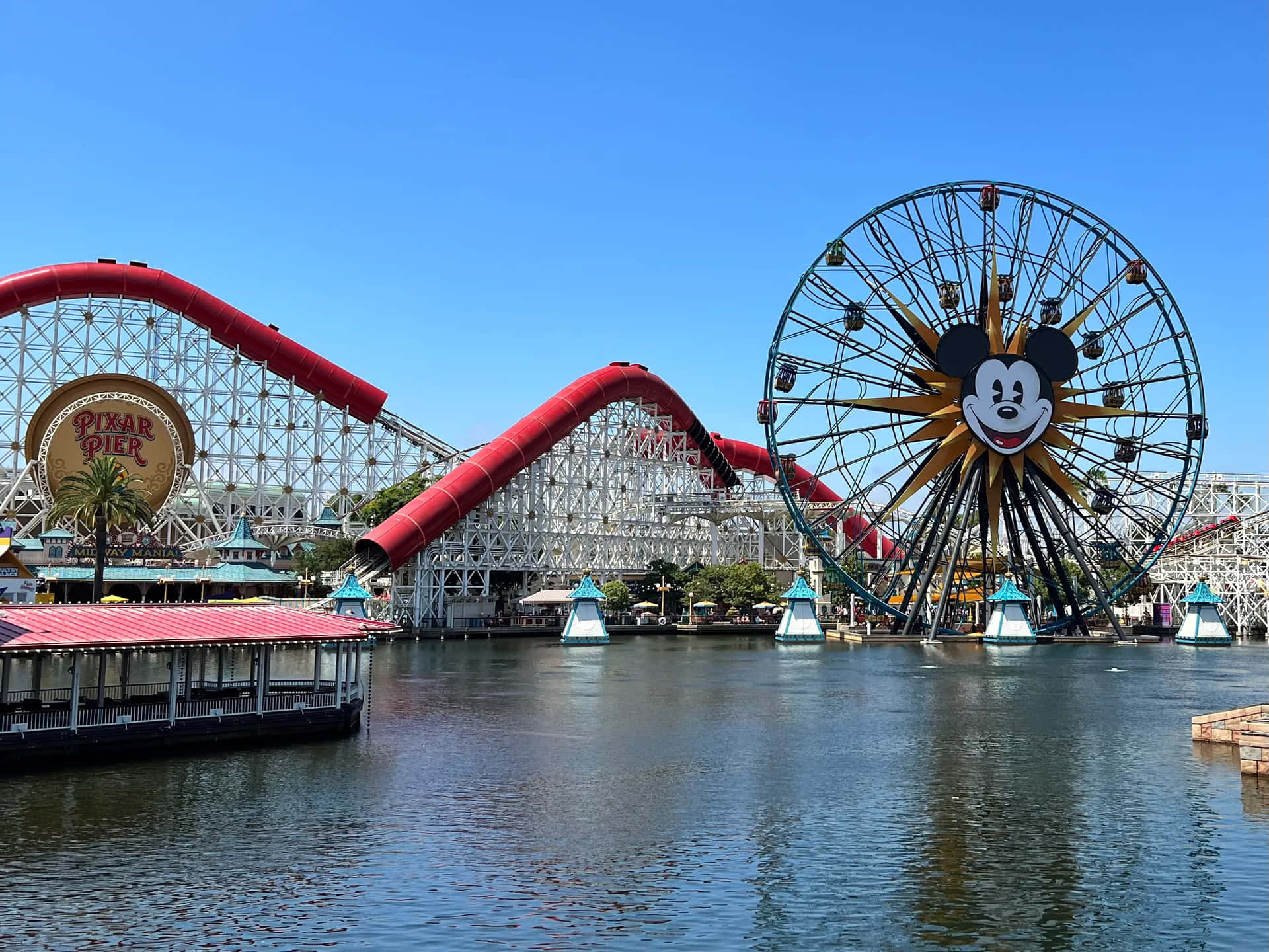 Disneyland California Adventure Pixar Pier Wallpaper