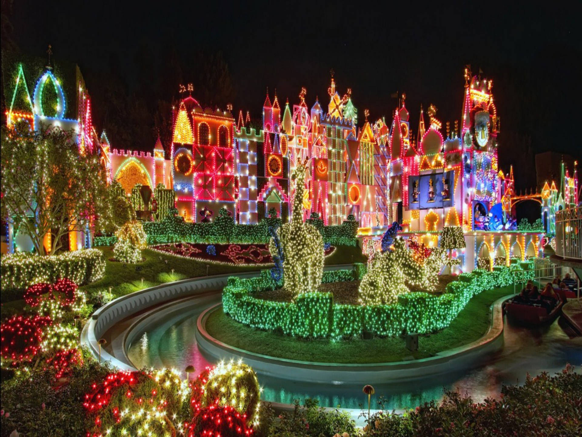 Disneyland Christmas Desktop