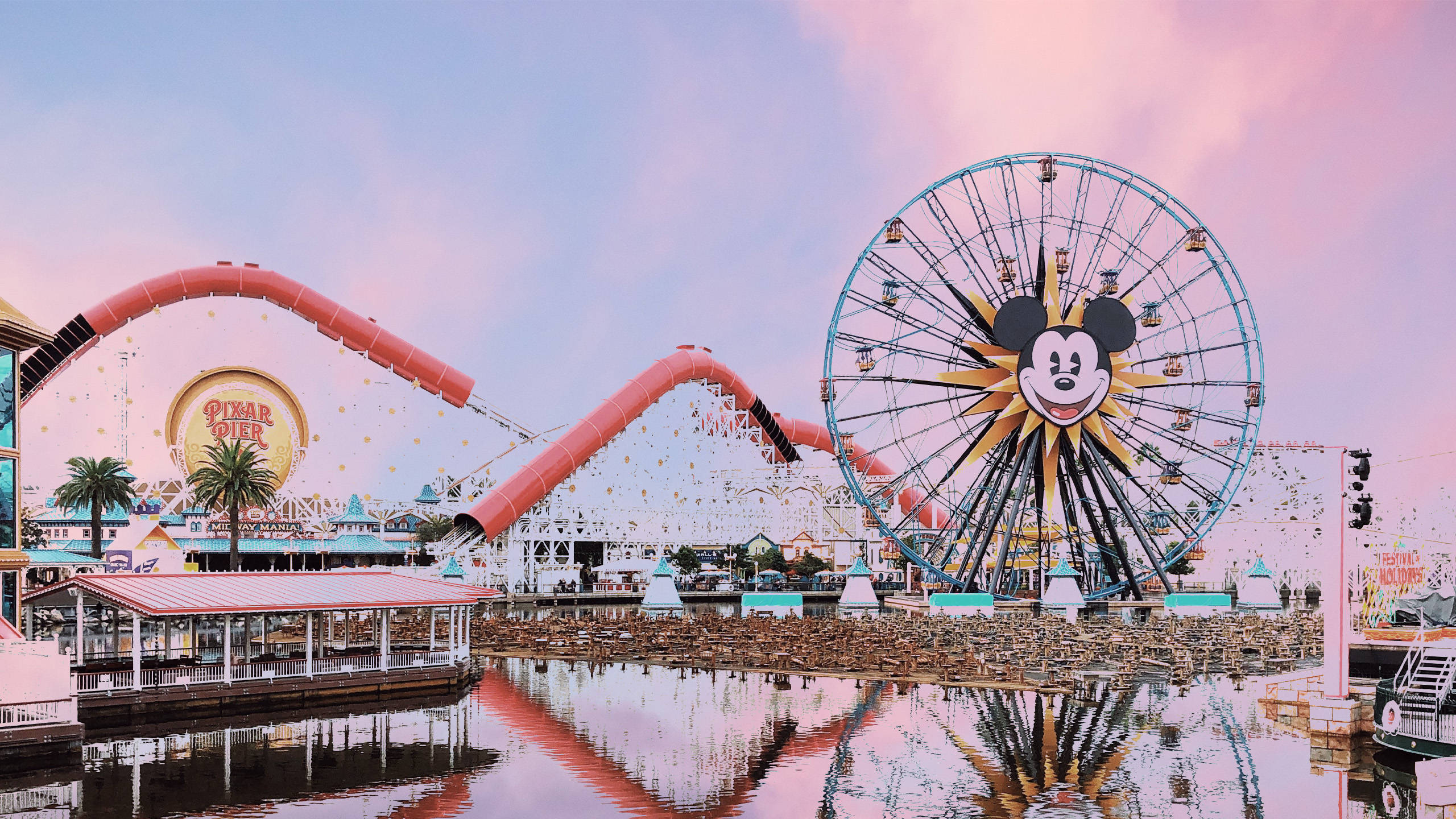 Disneyland Ferris Wheel Wallpaper