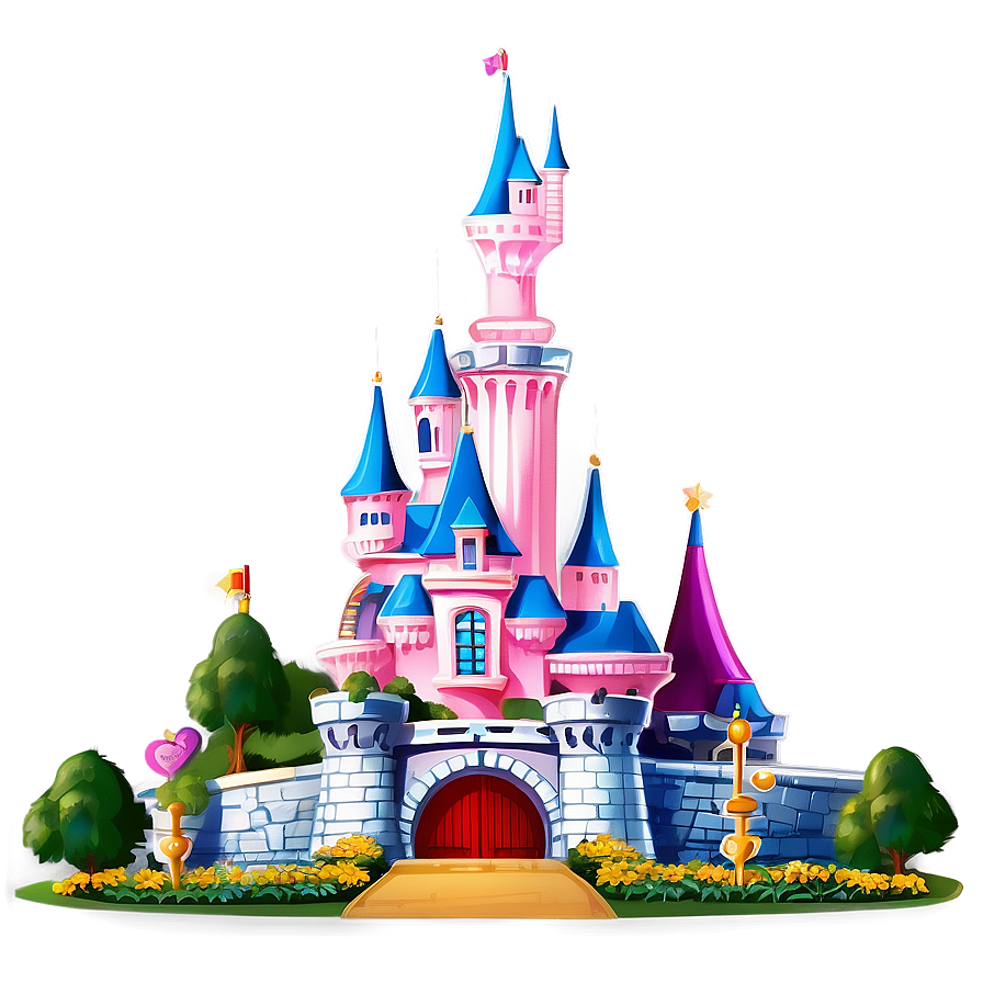 Disneyland Paris Castle Png 05242024 PNG