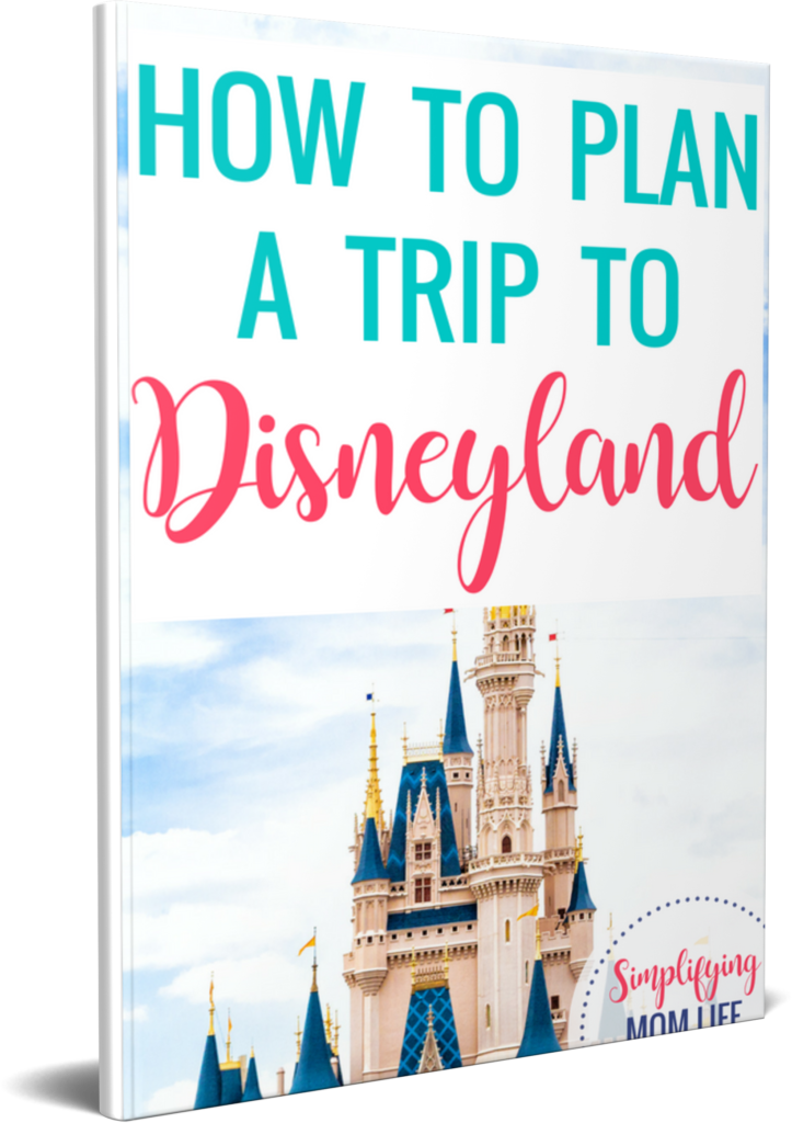 Disneyland Trip Planning Guide Cover PNG