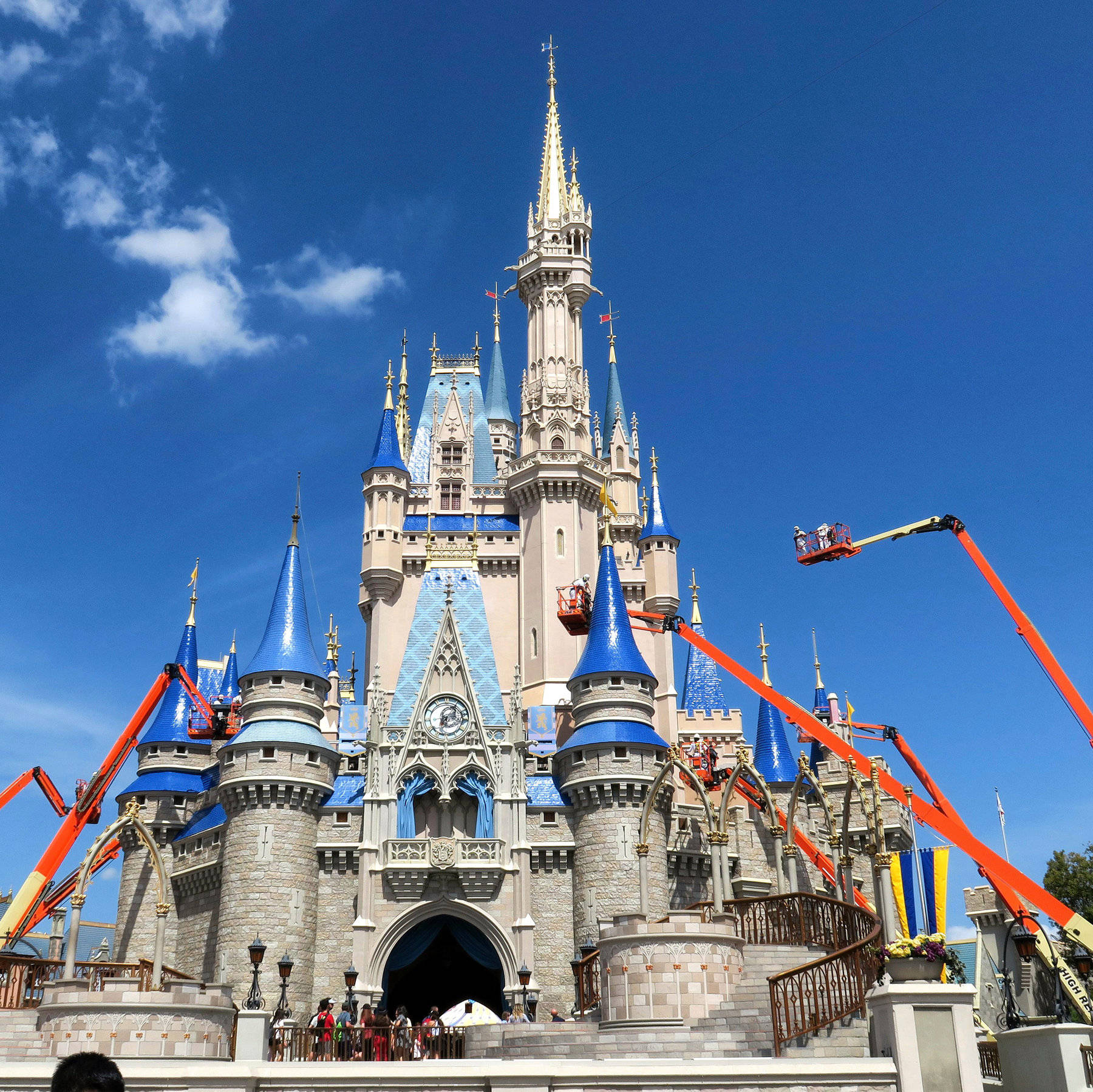 Disneyworld Under Construction Wallpaper