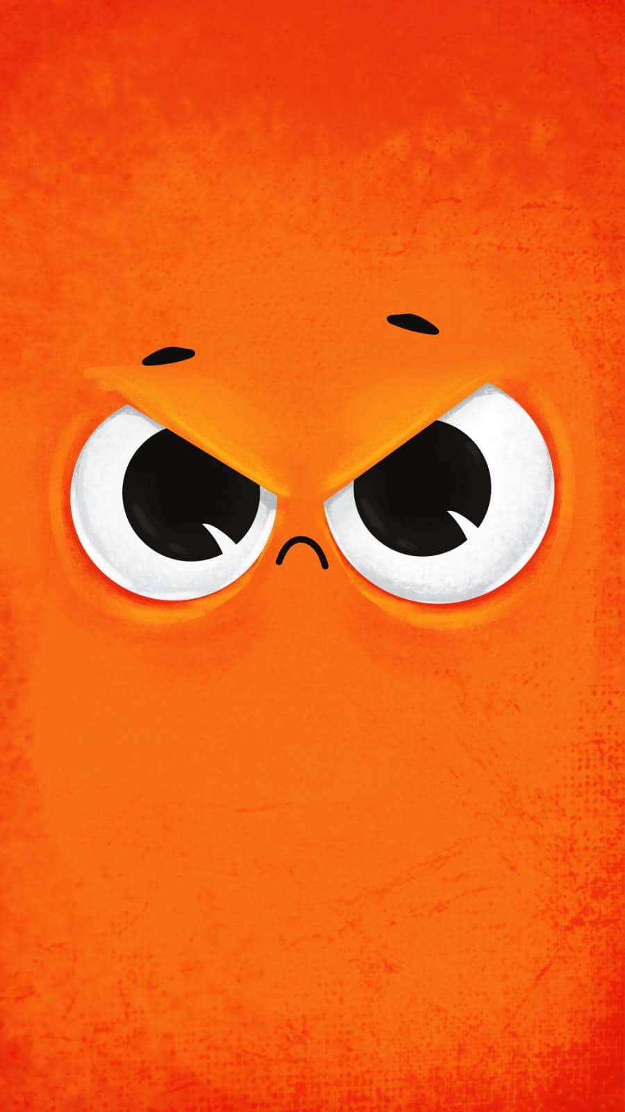 Disrespectful Orange Face Wallpaper