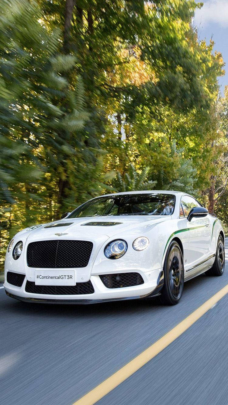Karakteristisk Hvid Bentley Iphone Wallpaper