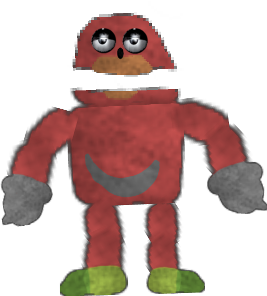 Distorted Knuckles Character PNG