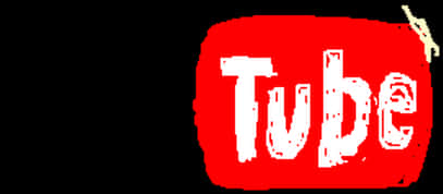 Distorted You Tube Logo PNG