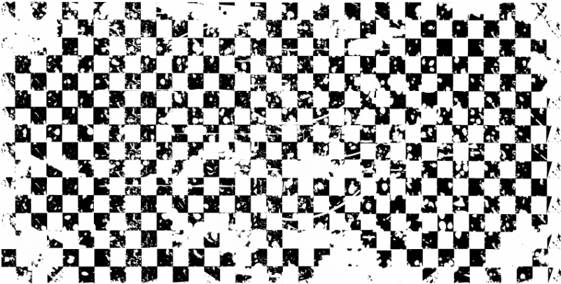 Distressed Checkered Pattern PNG