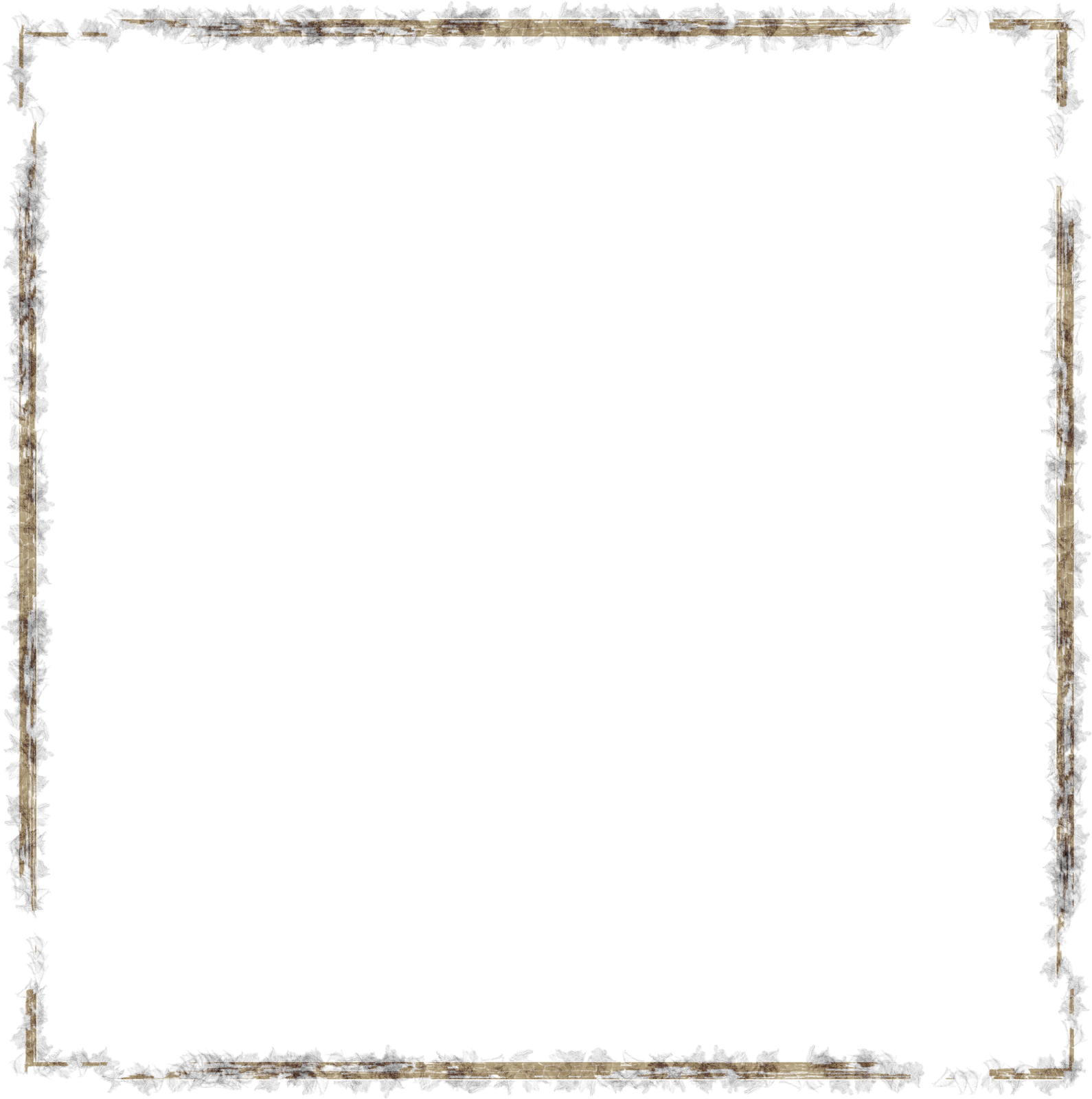 Distressed Frame Texture PNG
