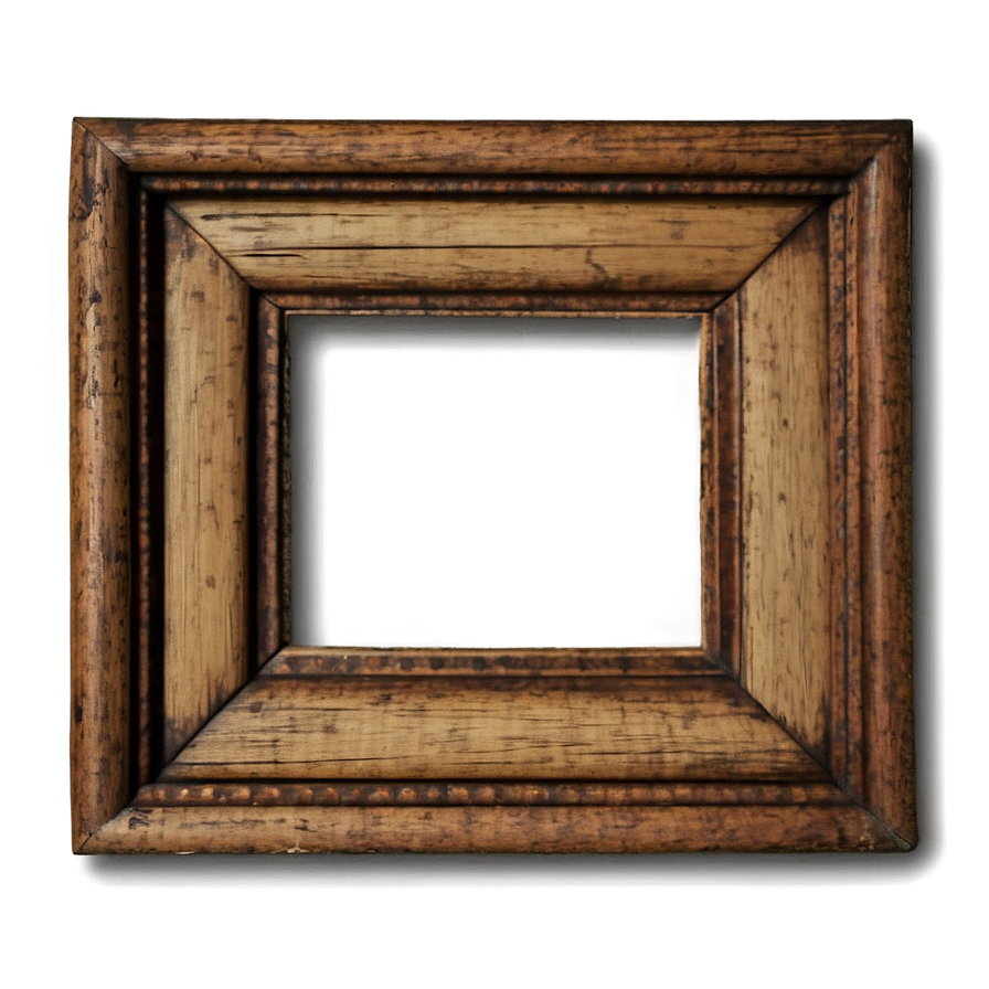 Distressed Wood Frame Png Pbu PNG