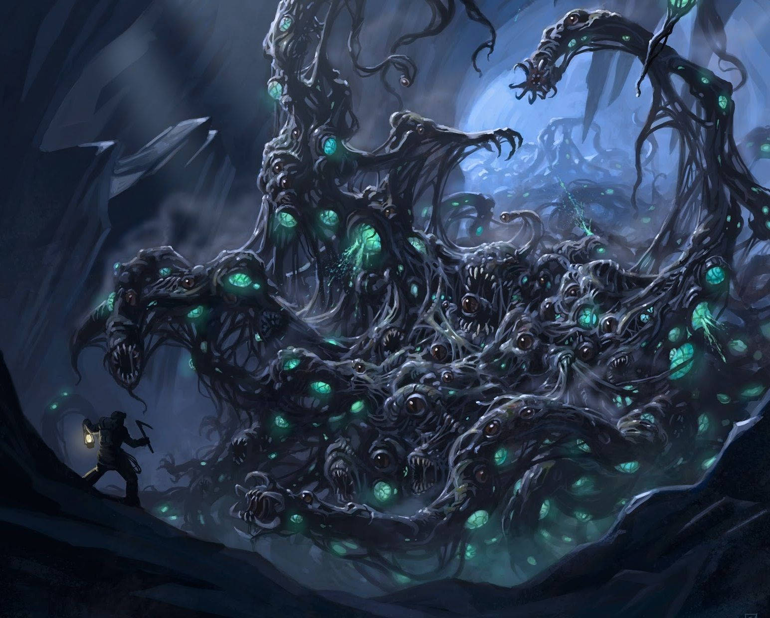 Disturbing Lovecraft Background