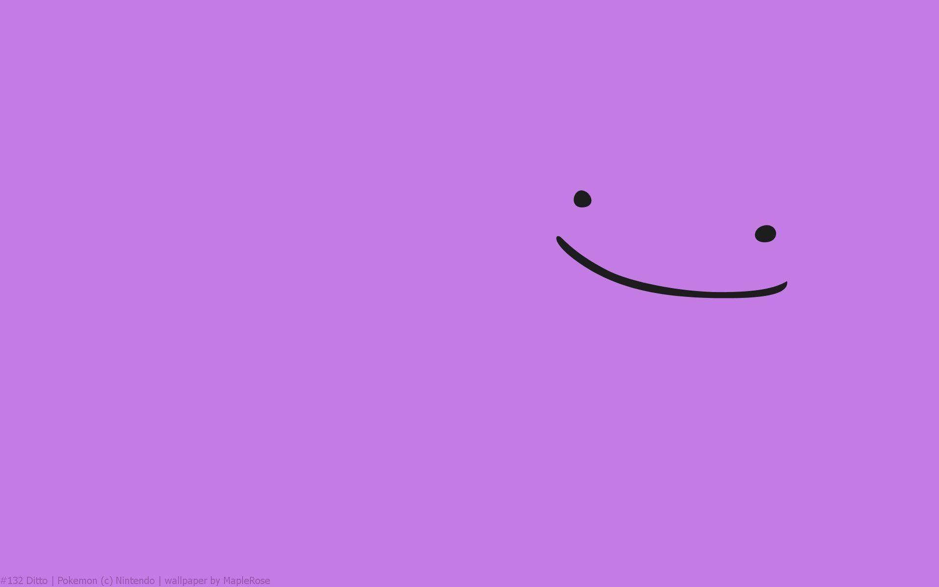 Ditto Face Drawing Wallpaper