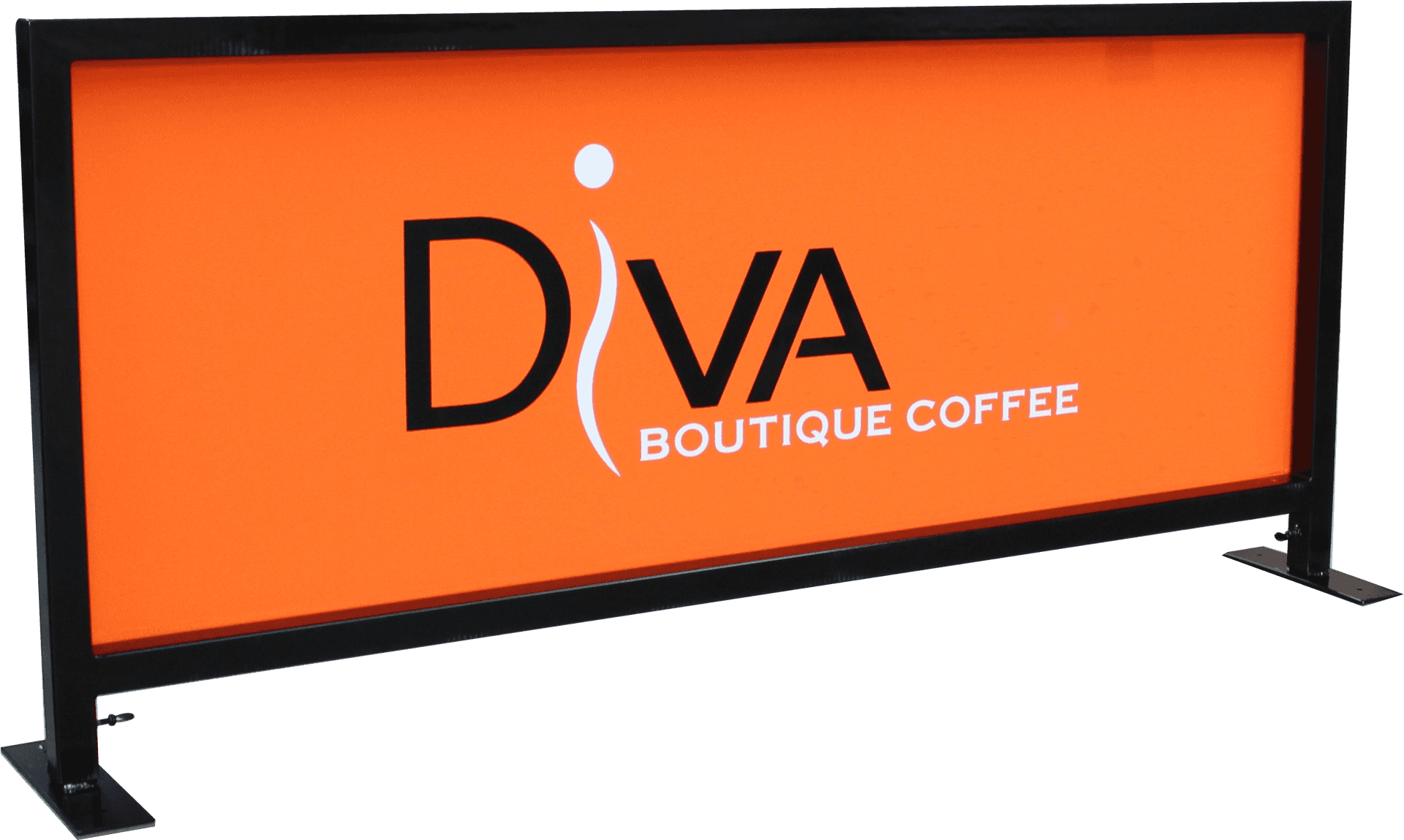 Diva Boutique Coffee Billboard PNG