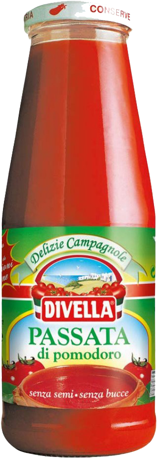 Divella Passata Di Pomodoro Bottle PNG