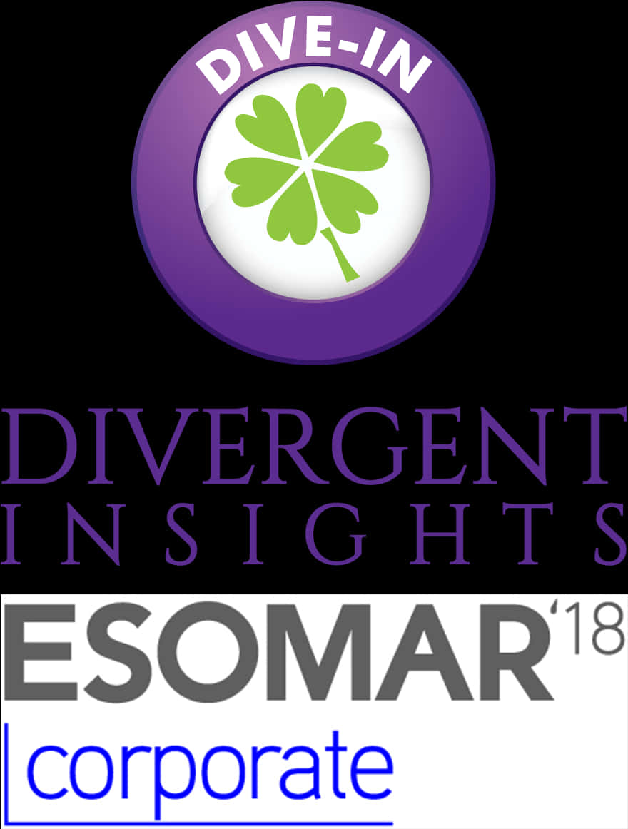 Divergent Insights E S O M A R Corporate Logo PNG