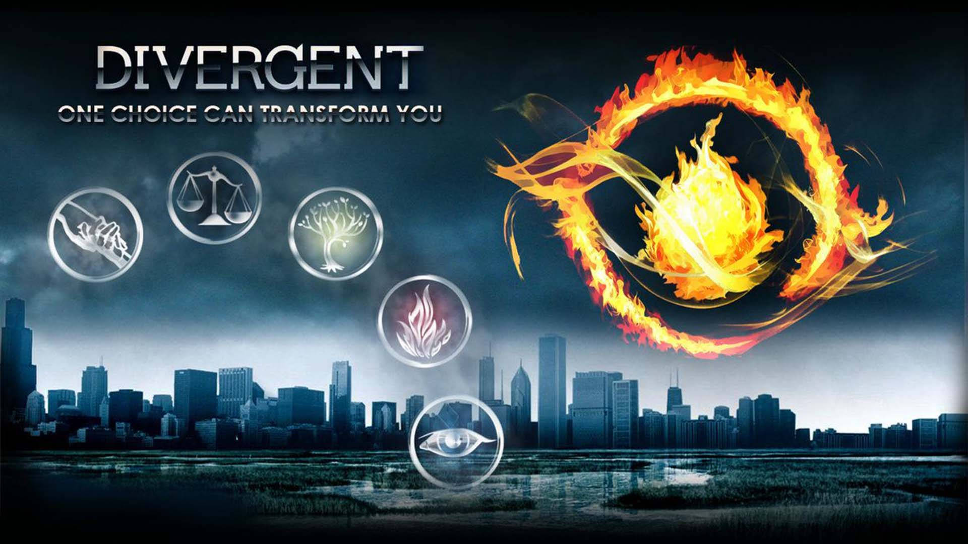 Divergent Movie Faction Poster Wallpaper