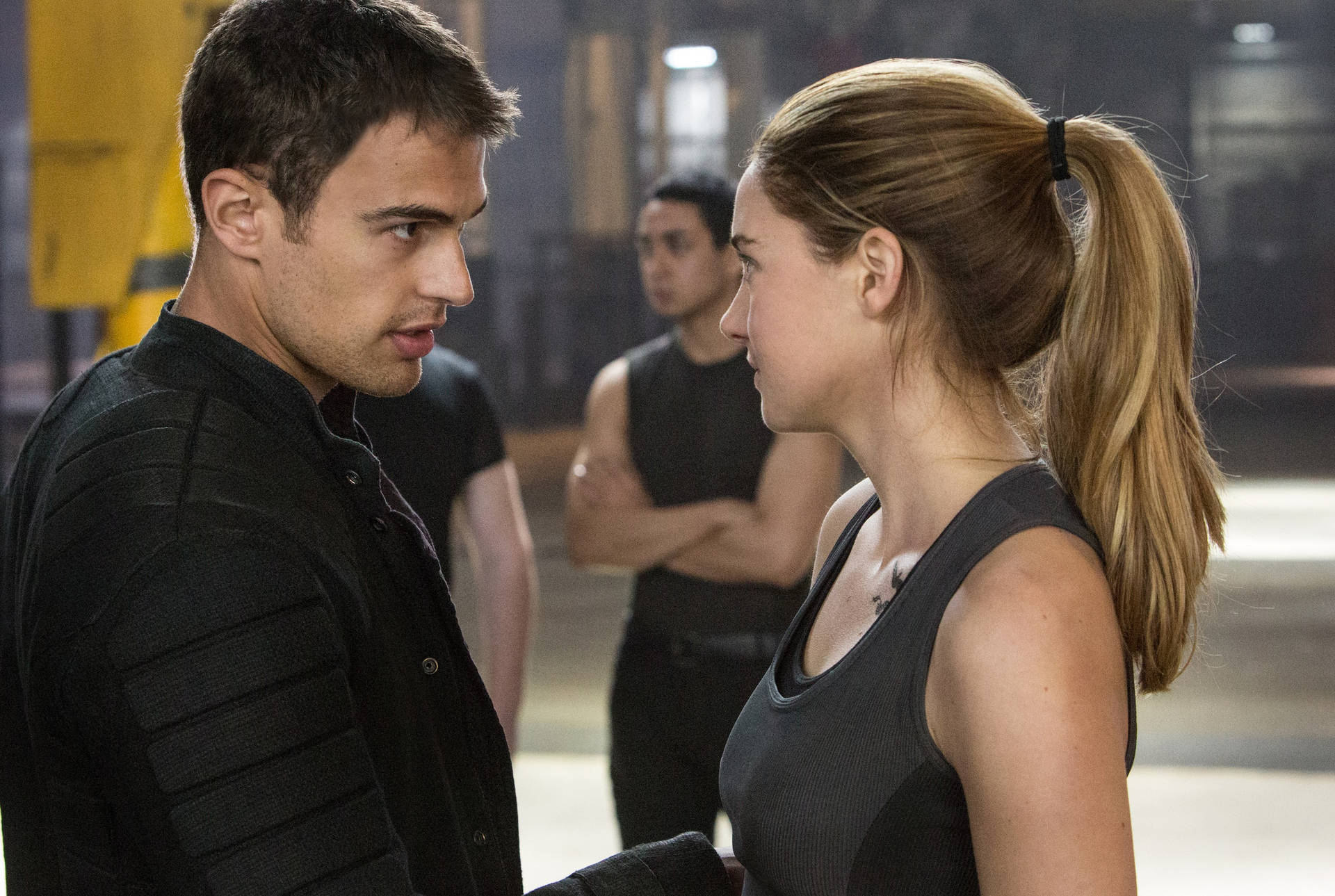 Divergent Tris And Four Scene Wallpaper