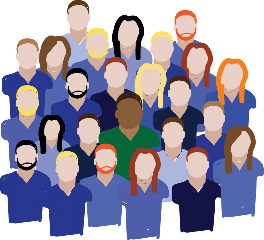 Diverse Group Illustration PNG