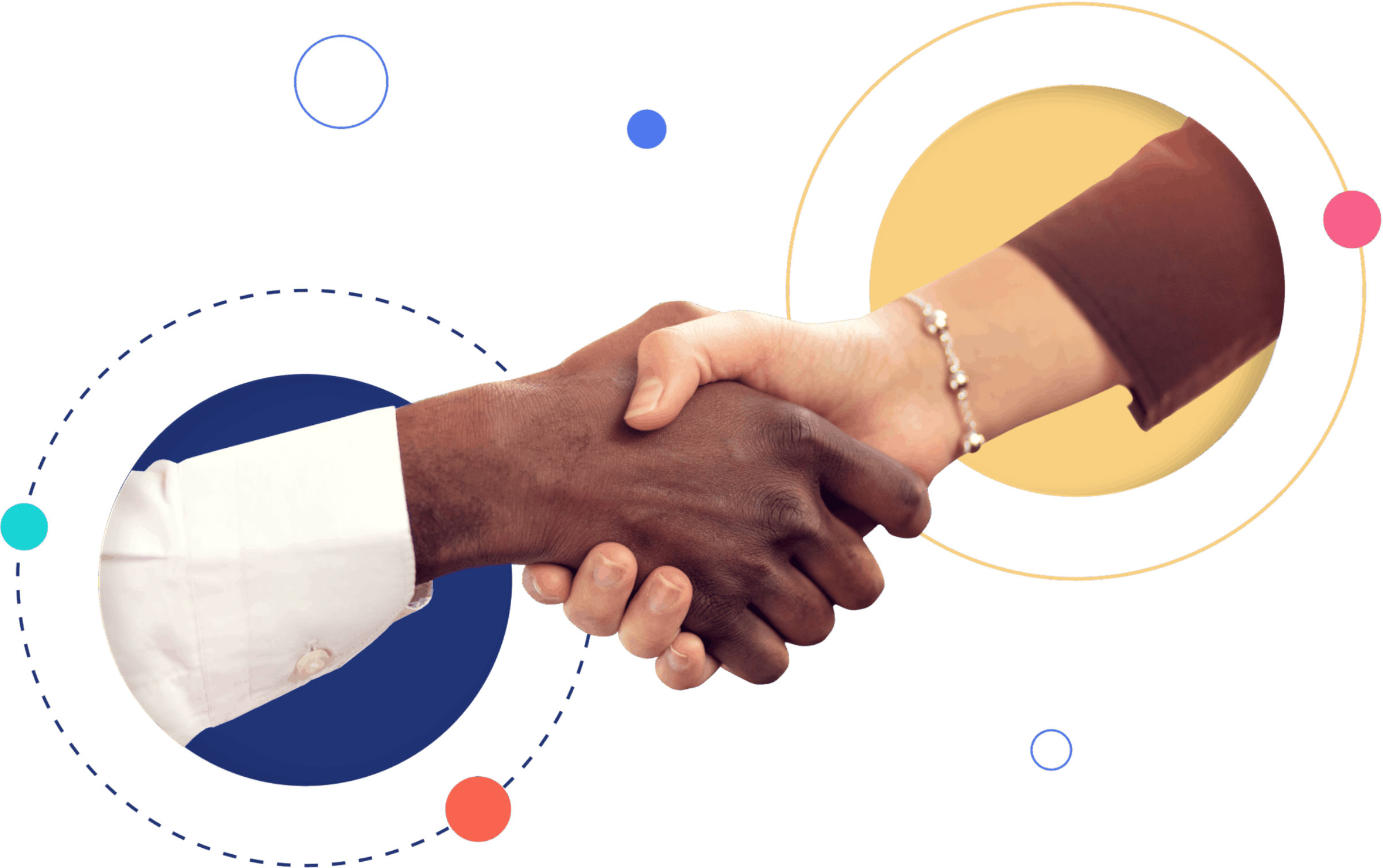 Download Diverse Handshake Agreement | Wallpapers.com