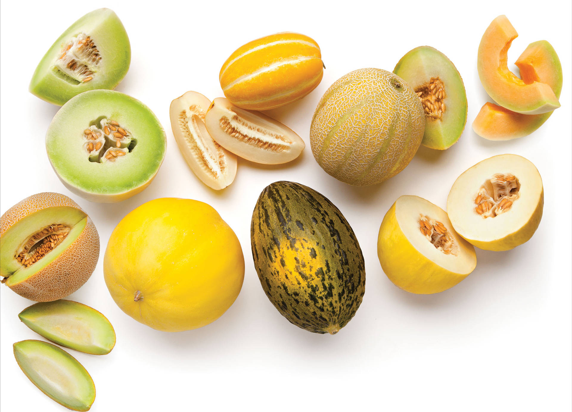 Diversity Of Canary Melons Wallpaper