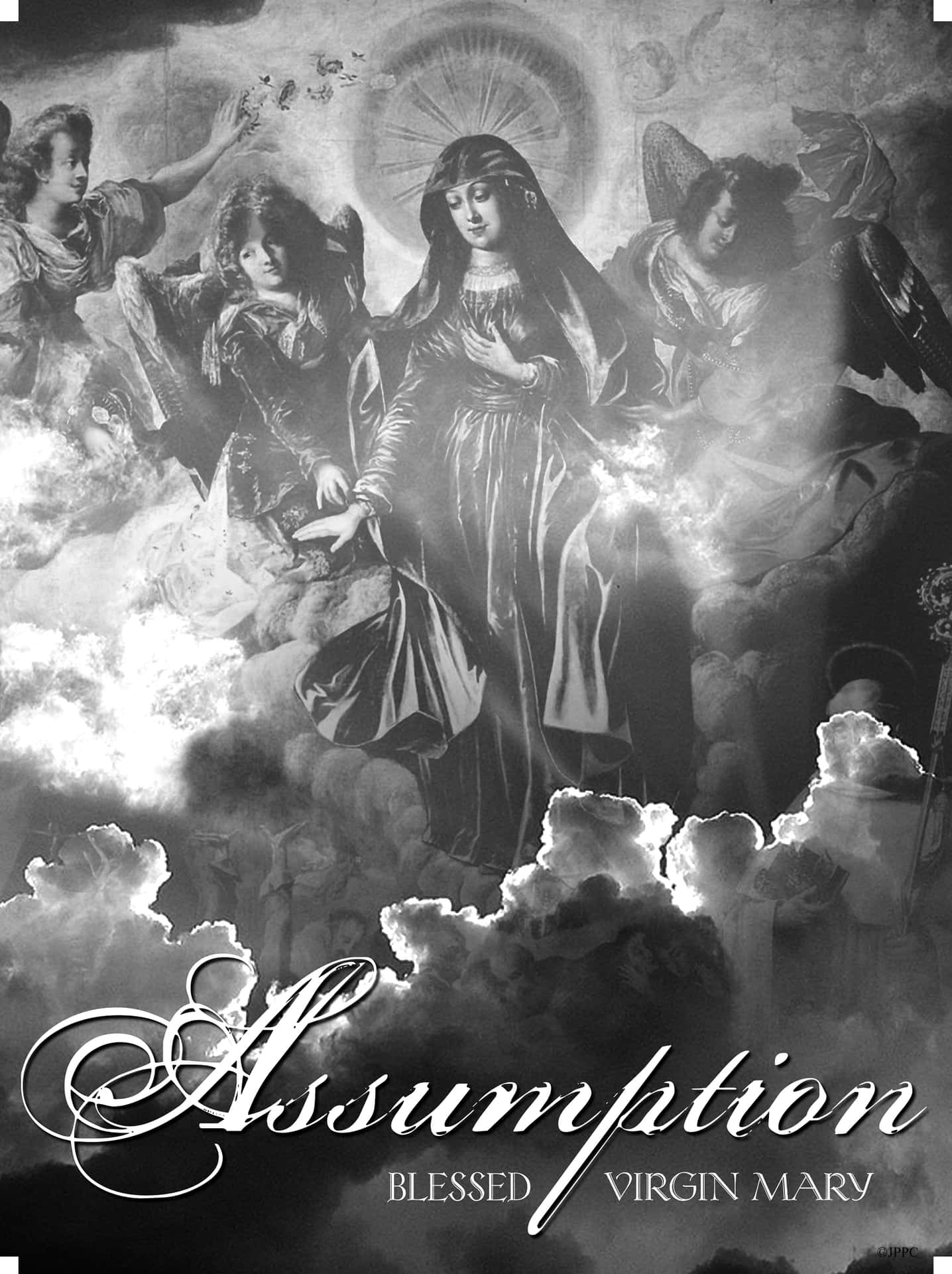 Divine Assumption Of Mother Mary Wallpaper