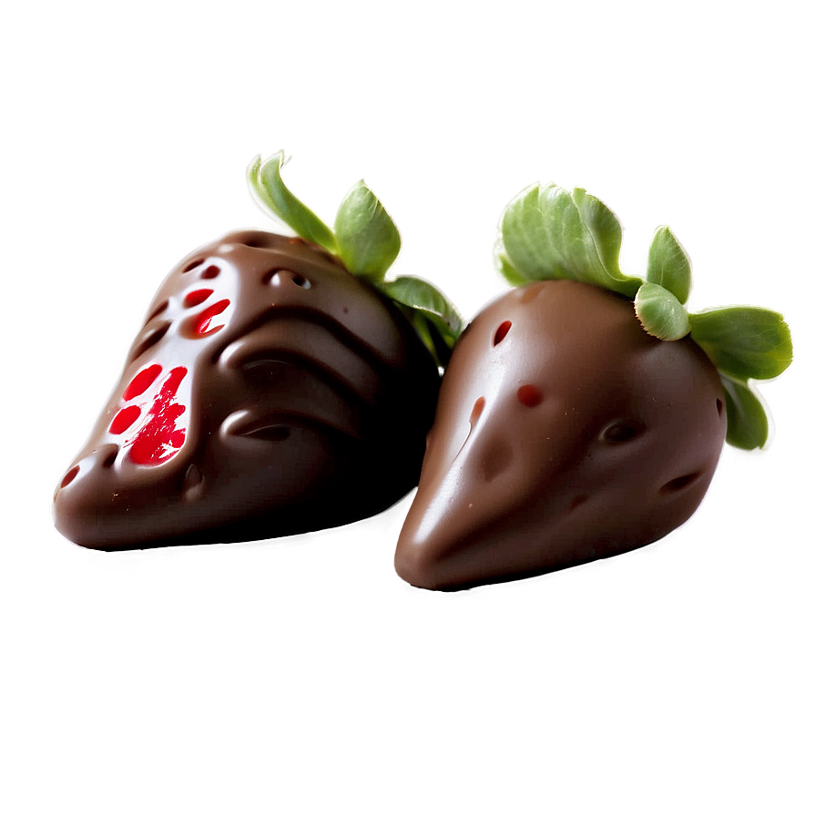 Download Divine Chocolate Strawberries Png 06202024 | Wallpapers.com