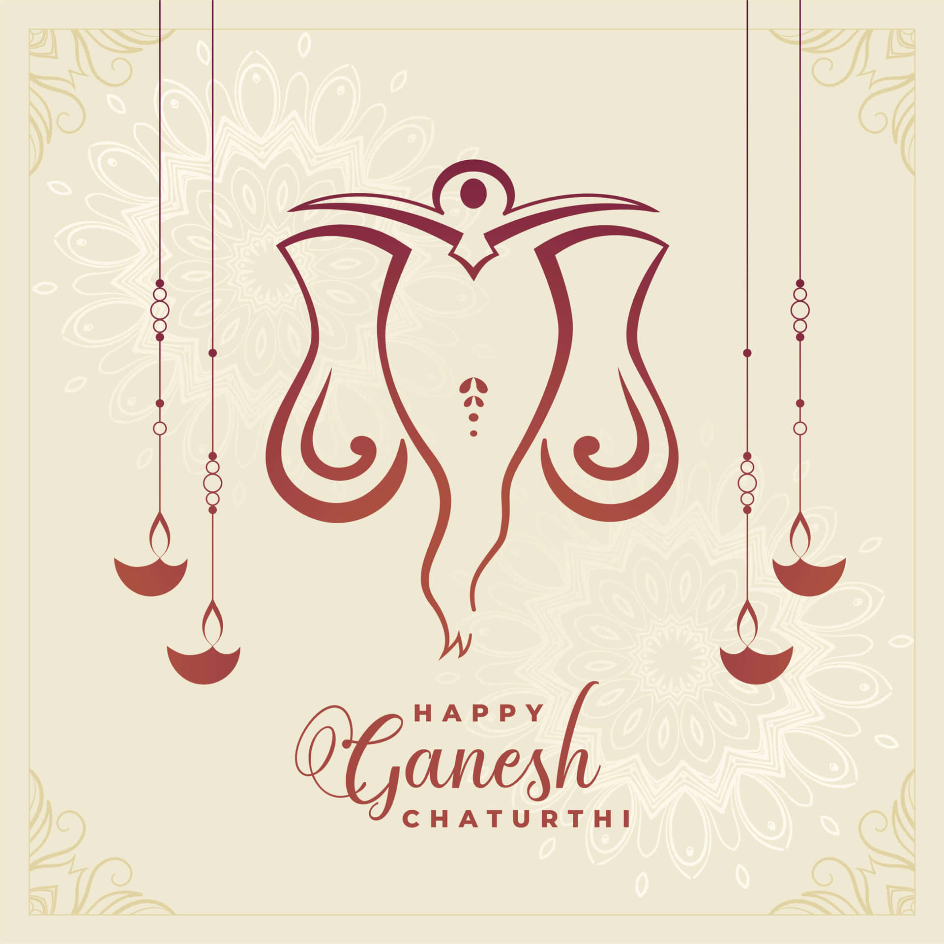 Divine Enlightenment - Lord Ganesha On Ganesh Chaturthi