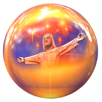 Divine Light Embrace Jesus PNG