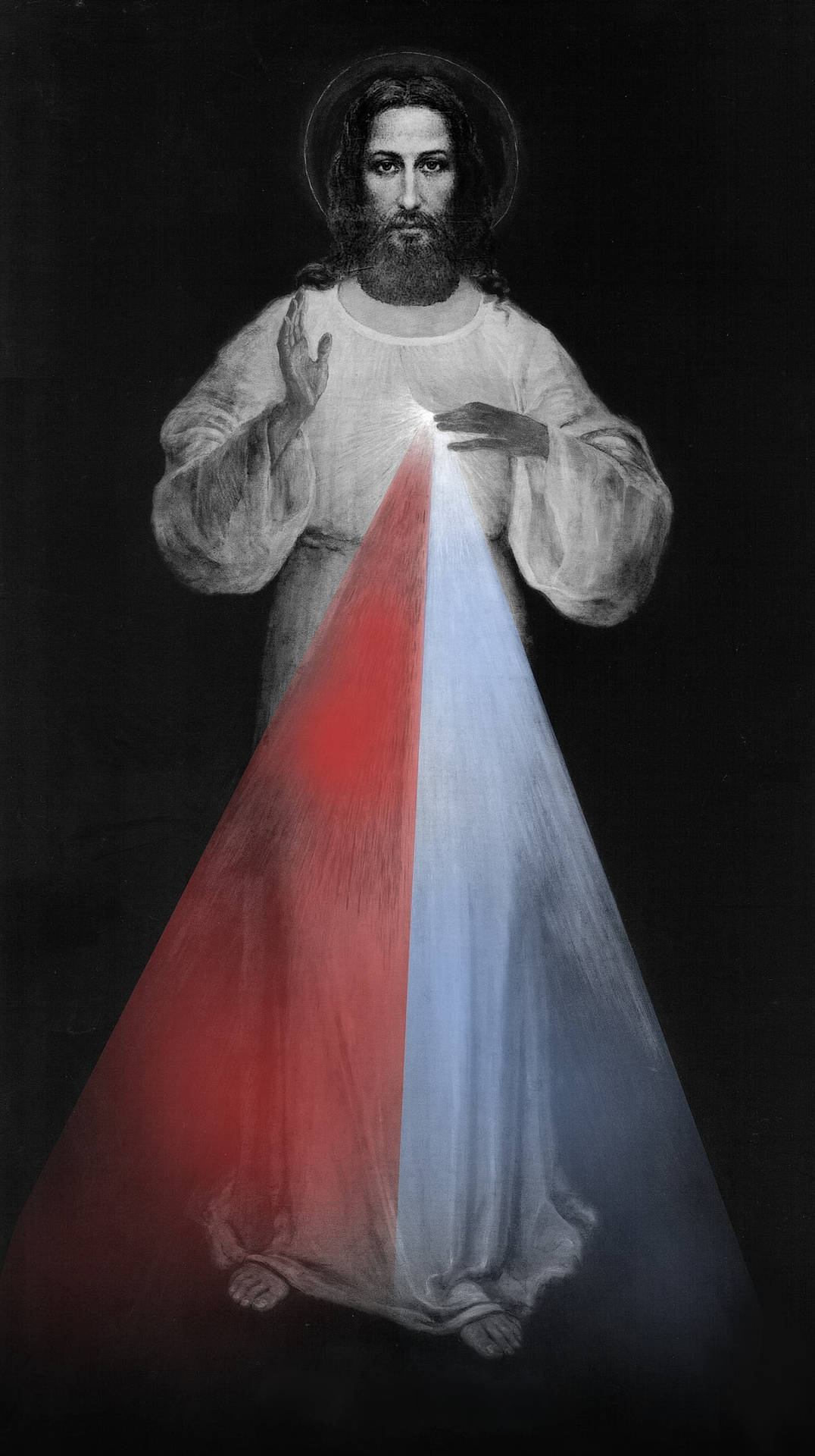 Divine Mercy Jesus 4K iPhone Wallpaper