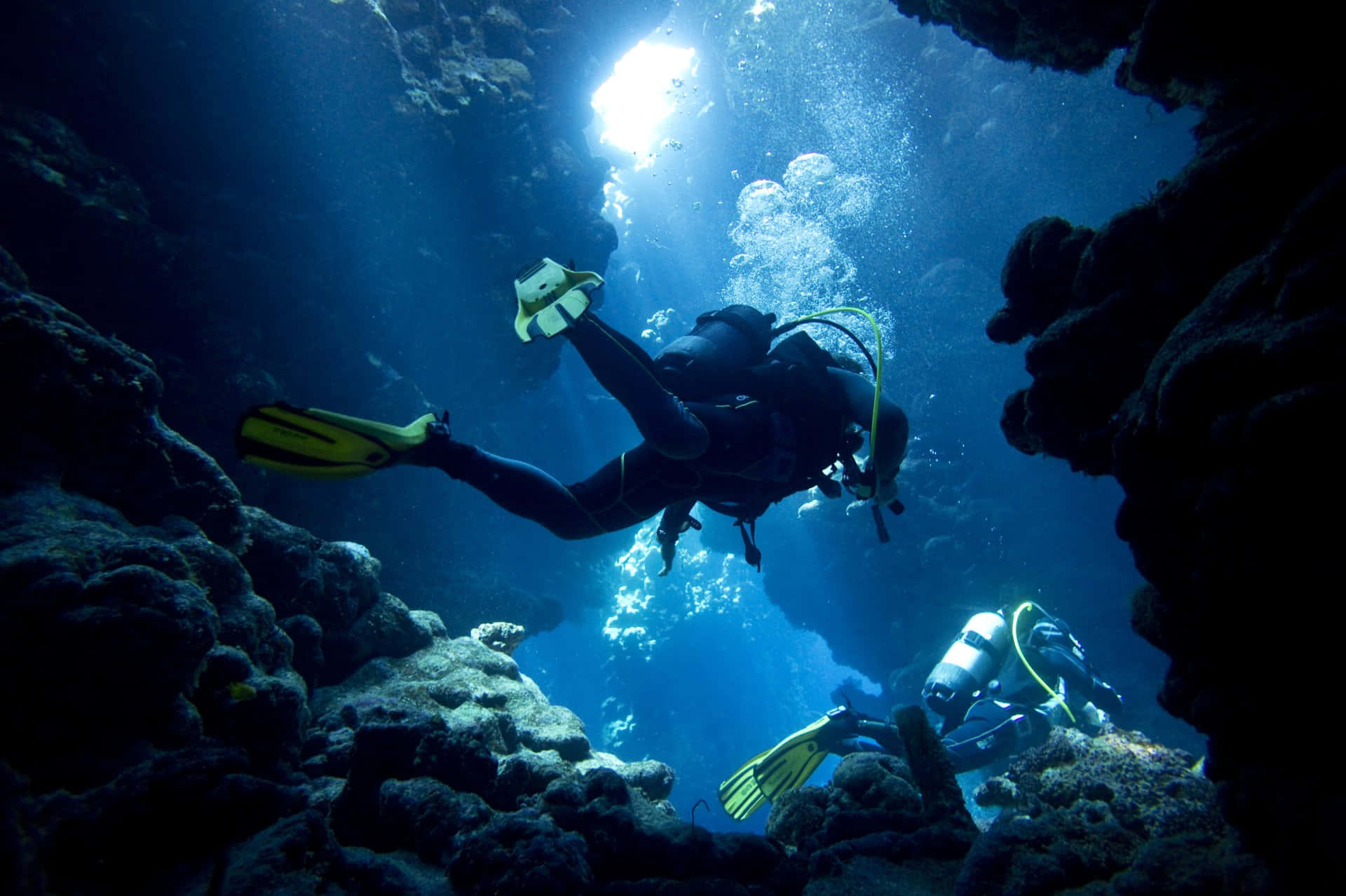 Free Diving in the Gnarliest of Places"