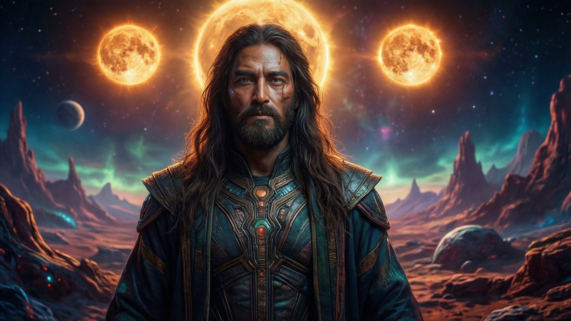 Divinity Alien Planet Bakgrunner