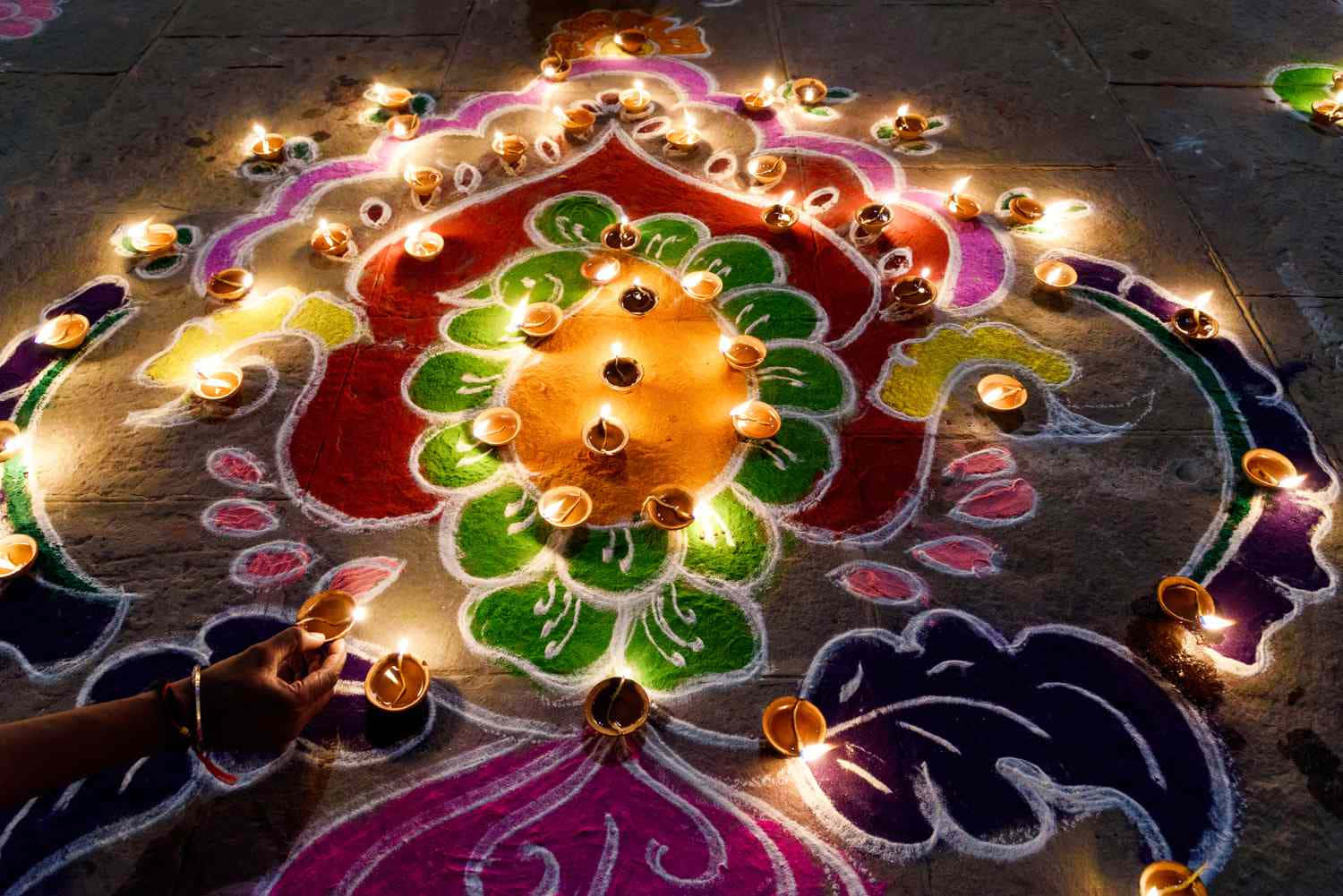 Hellelichter Für Diwali