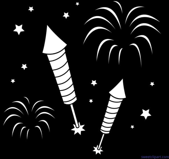 Diwali_ Fireworks_ Vector_ Illustration PNG