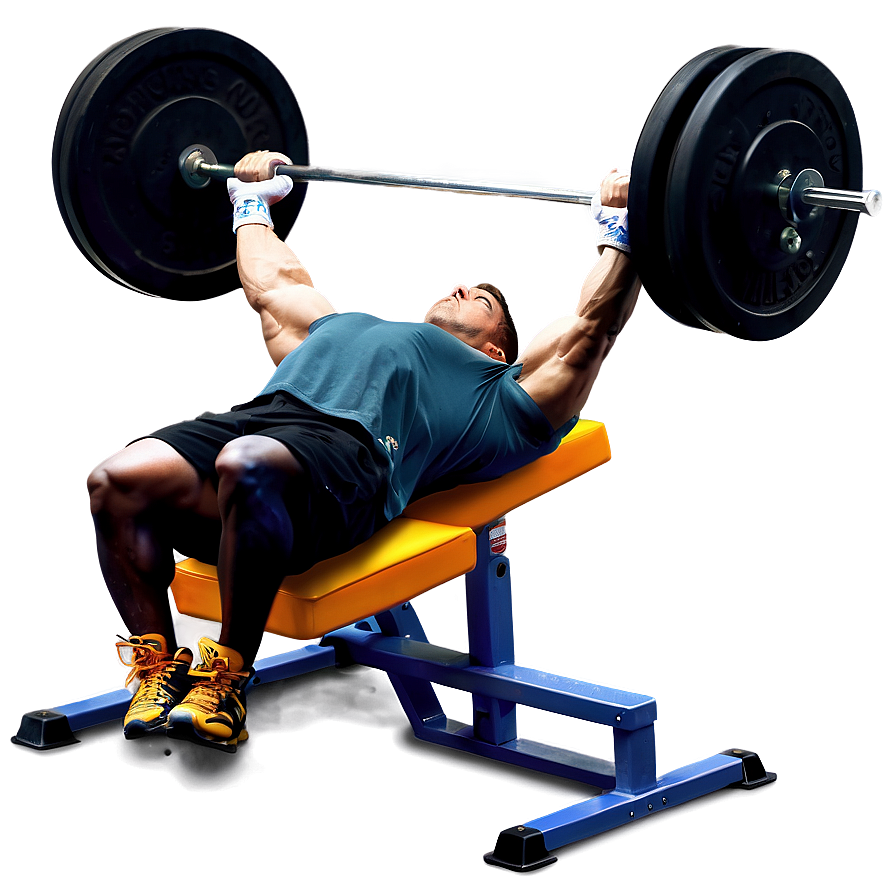 Diy Bench Press Setup Png Uvc PNG