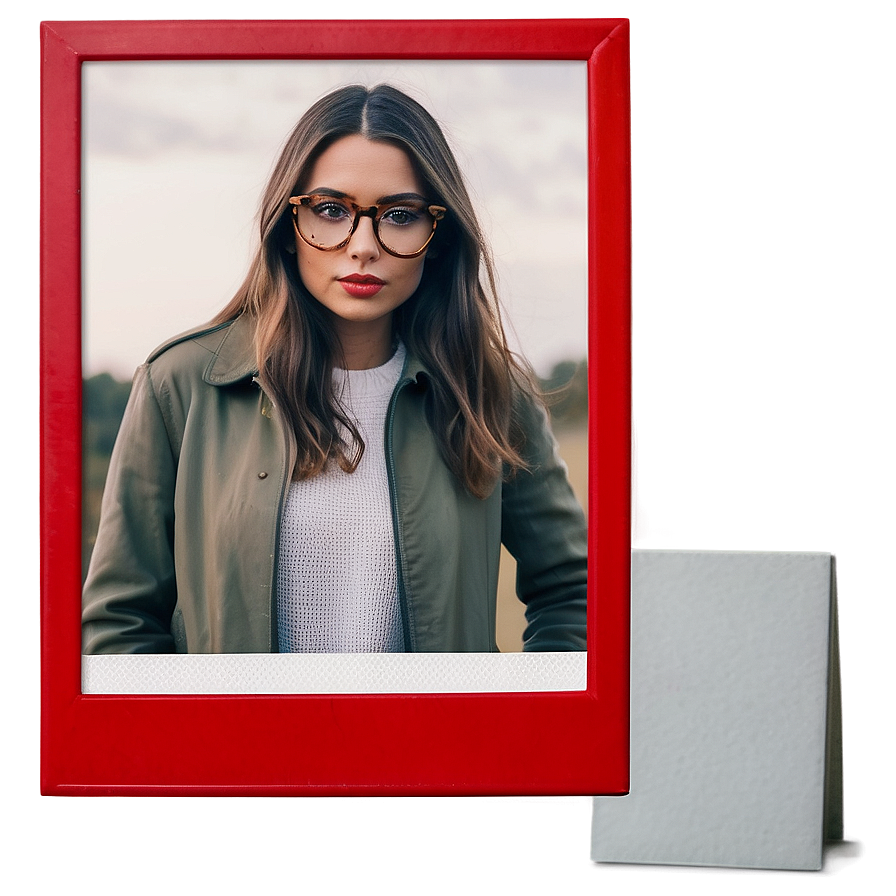 Diy Polaroid Photo Frame Template Png Ccy95 PNG