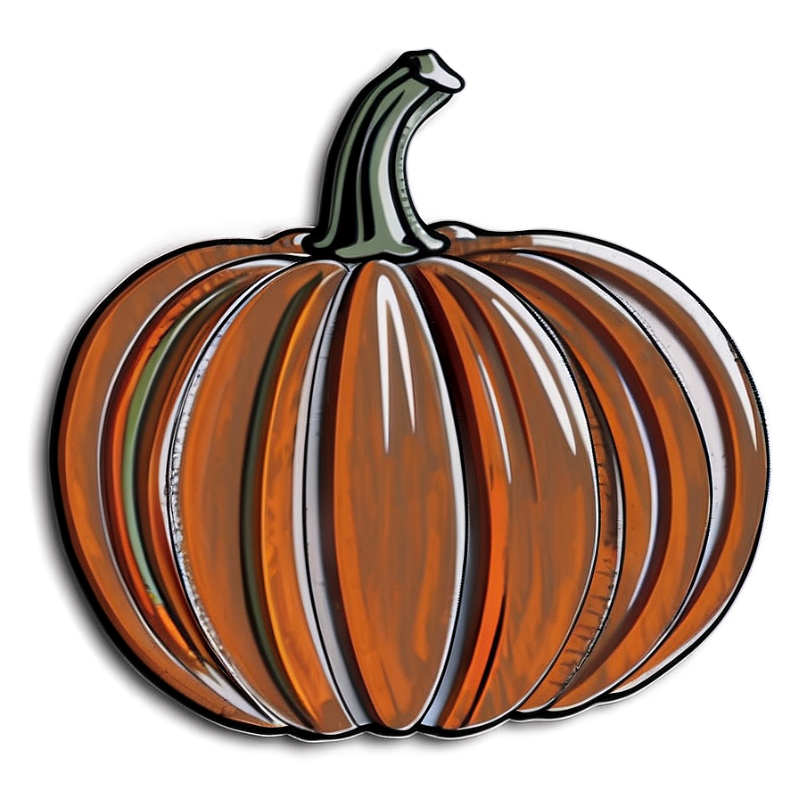 Diy Pumpkin Outline Project Png 26 PNG