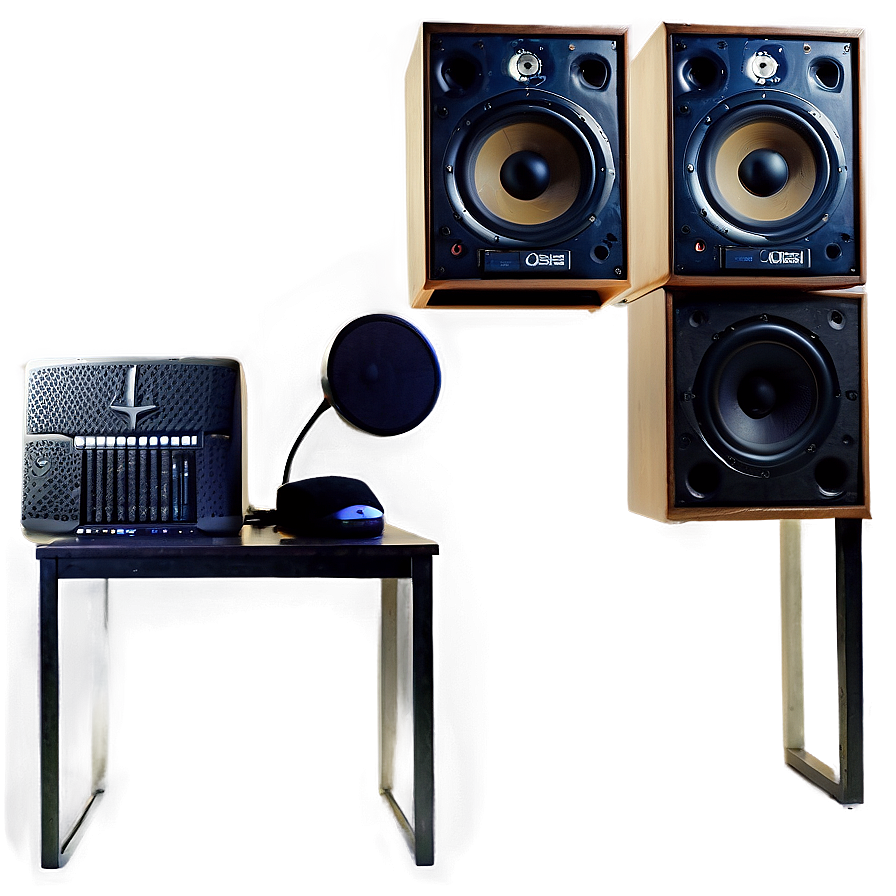 Diy Recording Studio Desk Png Vgx24 PNG