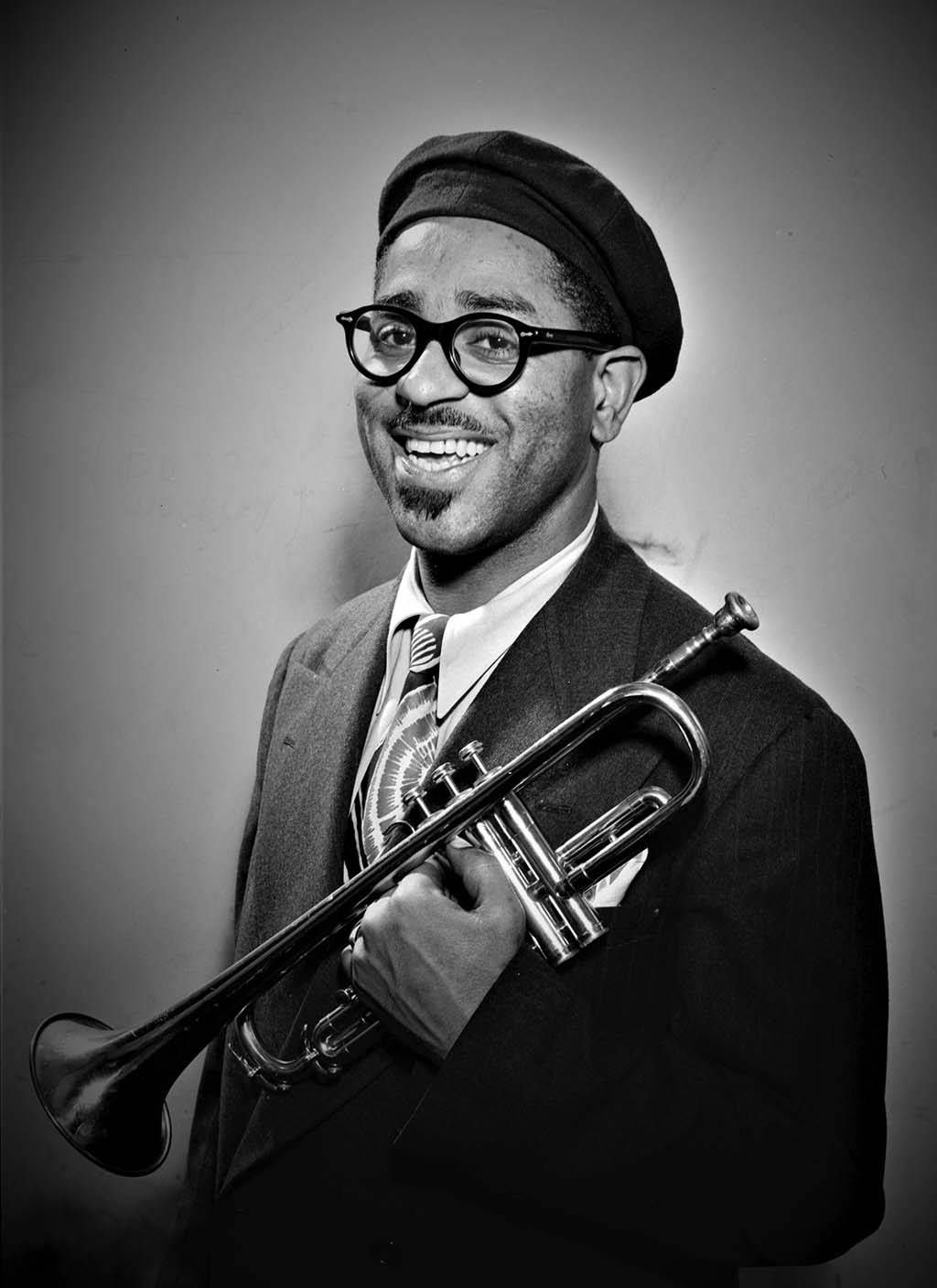 Retratode Dizzy Gillespie, Celebridad. Fondo de pantalla