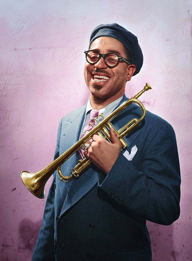 Dizzy Gillespie Trumpet Pyrotechnician Wallpaper