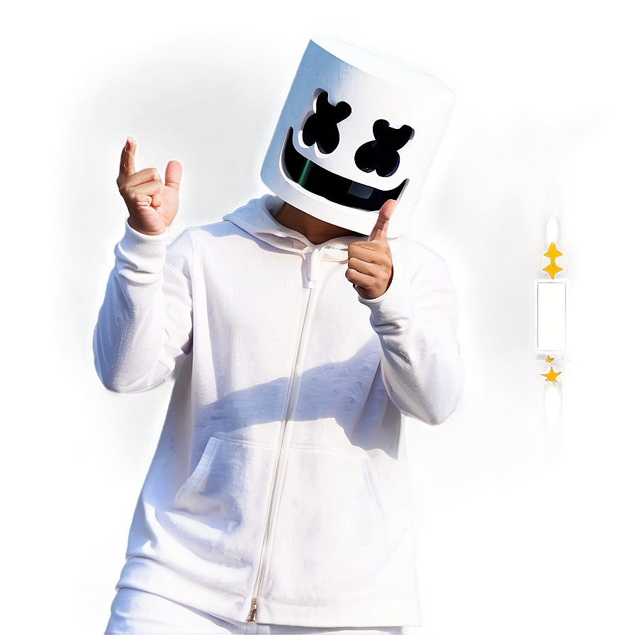 Download Dj Marshmello Action Png 06202024 | Wallpapers.com