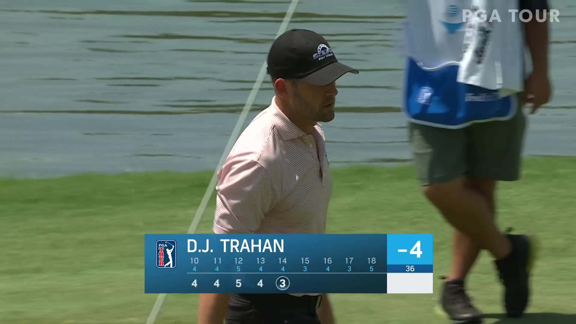 DJ Trahan Golf Score Wallpaper