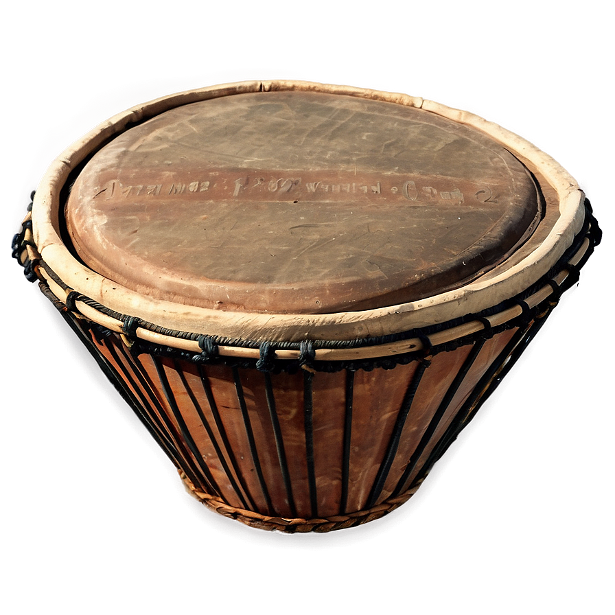 Djembe Drum African Png 05242024 PNG