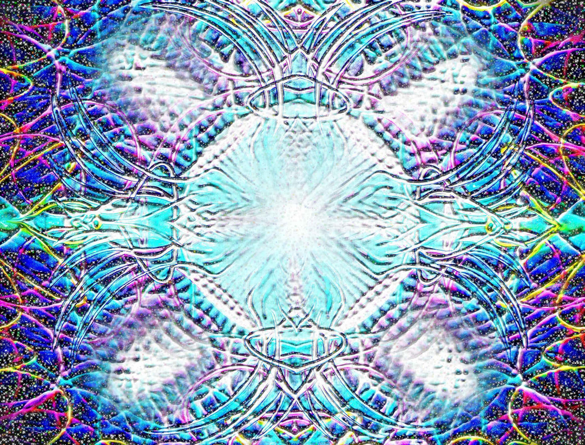 Intricate DMT-Inspired Visionary Artwork
